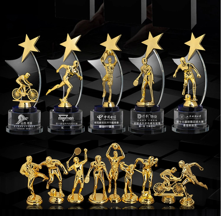 Professional Factory Do Custom High Quality Metal Award Crystal Trophy Cup