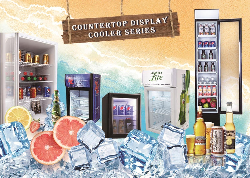 Sc-21 Commercial Display Mini Bar Countertop Display Showcase Refrigerator Cooler